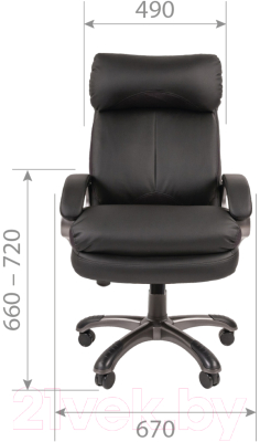 Кресло офисное Chairman 505 (экопремиум черный)