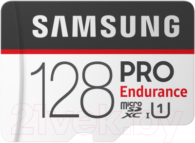 Карта памяти Samsung Pro Endurance microSDXC 128GB + адаптер (MB-MJ128GA)