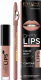 Набор декоративной косметики Eveline Cosmetics Помада Oh My Lips №1+карандаш д/губ Max Colour 17 Warm Nude (4.5мл+0.8г) - 
