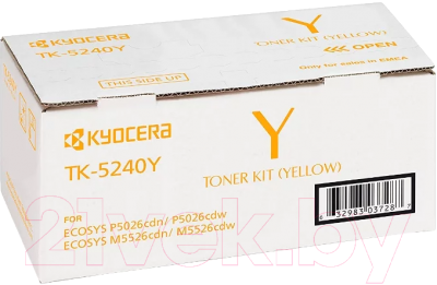 

Тонер-картридж Kyocera Mita, Желтый, TK-5240Y/1T02R7ANL0