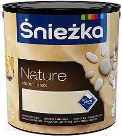 Краска Sniezka Nature 121T (2.5л, душистая корица)