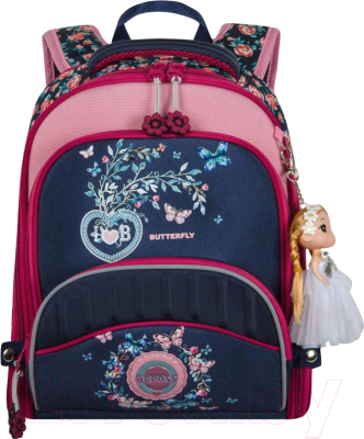 Школьный рюкзак Across ACR18-178-11 (синий/розовый)