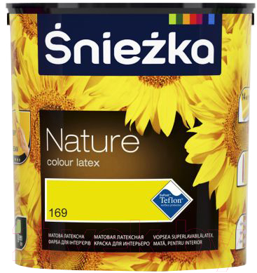 Краска Sniezka Nature 169T (2.5л, полуденная жара)
