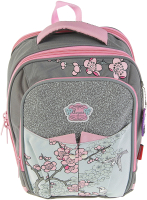 Школьный рюкзак Across ACS5-3 (серый/розовый) - 