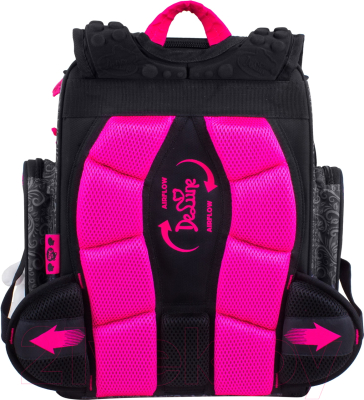 Школьный рюкзак DeLune 6-119 (серый/розовый)