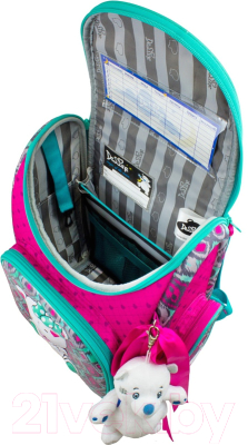 Школьный рюкзак DeLune 3-168 (розовый/мятный)