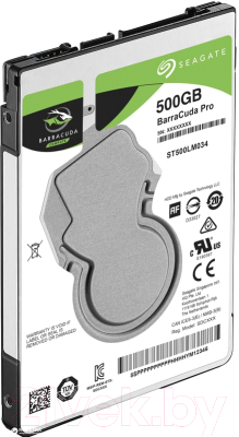 

Жесткий диск Seagate, Barracuda Pro 500GB (ST500LM034)