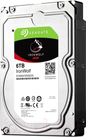 Жесткий диск Seagate Ironwolf 6Tb (ST6000VN0033)