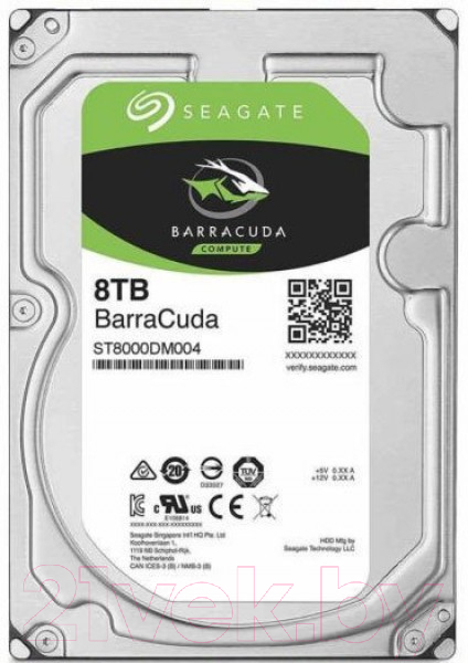 Жесткий диск Seagate Barracuda 8TB (ST8000DM004)