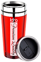 Термокружка Lara LR04-32 (красный) - 