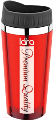 Термокружка Lara LR04-34 (красный)