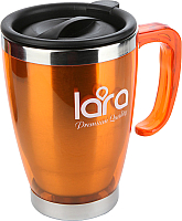 Термокружка Lara LR04-38 (оранжевый) - 