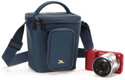 Сумка для камеры Rivacase 1800 LRPU (темно-синий)