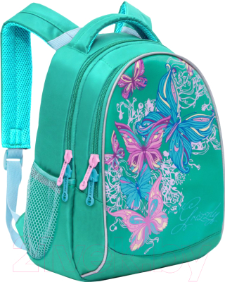 Школьный рюкзак Grizzly RG-868-4 (зеленый)