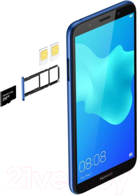 Смартфон Huawei Y5 Prime 2018 / DRA-LX2 (синий)