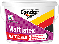 Краска CONDOR ВД Mattlatex (3.75кг, белый) - 