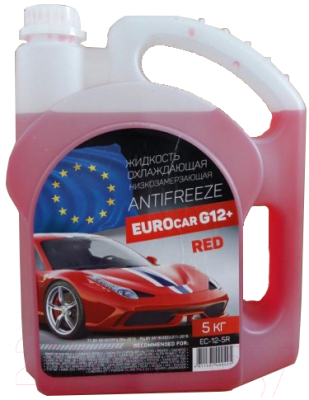 

Антифриз EUROcar, Красный, Готовый красный G12+ / EC-12-5R