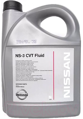 Трансмиссионное масло Nissan CVT NS-3 / KE90999943 (5л)