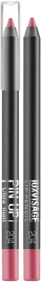 Карандаш для губ LUXVISAGE Pin-Up Ultra Matt тон 204