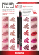 Миниатюра изображения товара Карандаш для губ LUXVISAGE Pin-Up Ultra Matt тон 206