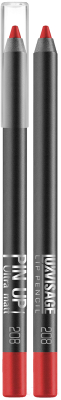 Карандаш для губ LUXVISAGE Pin-Up Ultra Matt тон 208