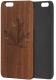 Чехол-накладка Case Wood для iPhone 7/8 (грецкий орех/клен) - 