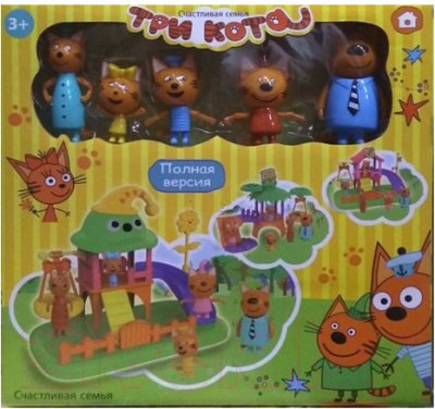 

Игровой набор Rong Long, Три кота / 8800-5