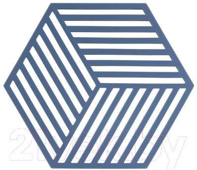 Подставка под горячее Zone Trivet Hexagon / 330340 (синий)