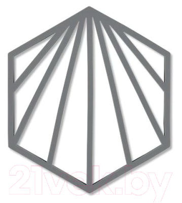 Подставка под горячее Zone Trivet Shell Ракушка / 331983 (серый)