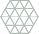 Подставка под горячее Zone Trivet Triangles Nordic Sky / 330228 - 