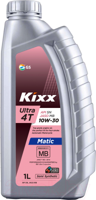 Моторное масло Kixx Ultra 4T SN 10W30 / L5105AL1E1 (1л)