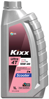 Моторное масло Kixx Ultra 4T Scooter 10W40 / L5118AL1E1 (1л)