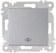 Миниатюра изображения товара Выключатель Mutlusan Rita 2200 408 0182 (серебристый)