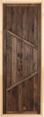 Деревянная дверь для бани Банные Штучки Банька 32262