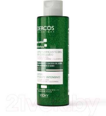 Шампунь для волос Vichy Dercos Шампунь-пилинг против перхоти глубокого очищения (250мл)