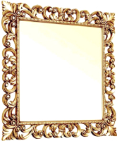Зеркало Мебель-КМК Искушение 2 0459.8-02 (золото) - 
