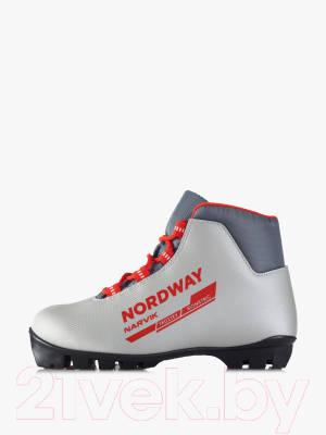 Ботинки для беговых лыж Nordway 15NVJB0138 / 15NRVJB-01 (р.38, красный)