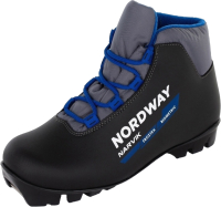 Ботинки для беговых лыж Nordway 5NRVJB9932 / 15NRVJB-99 (р.32, черный) - 