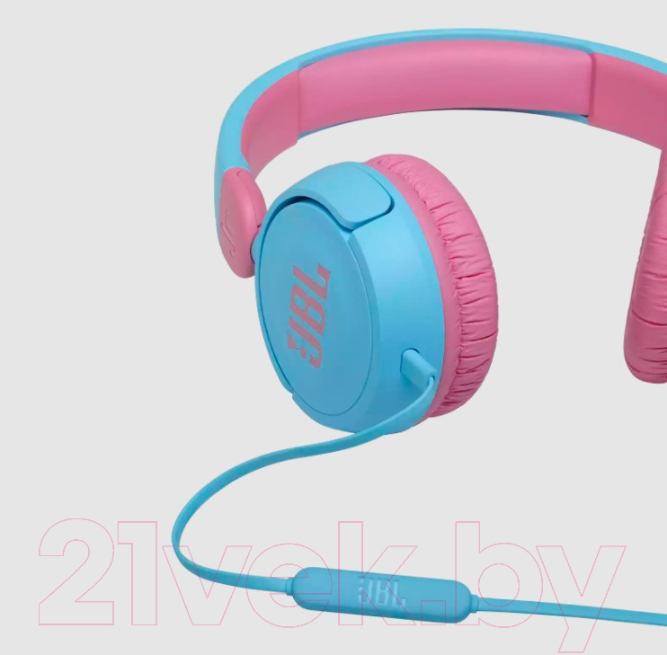 Наушники-гарнитура JBL JR310 / JR310BLU (голубой)