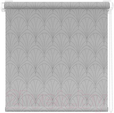 Рулонная штора АС МАРТ Веер 42.5x175 (серый)