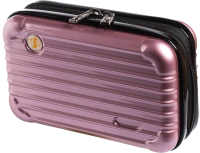 Кейс для косметики MONAMI CX7337 (розовый перламутр) - 