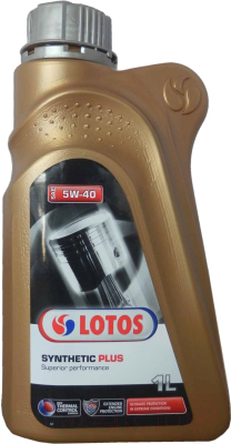 Моторное масло Lotos Synthetic Plus 5W40 SN/CF (1л)