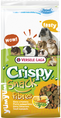 Корм для грызунов Versele-Laga Crispy Snack Fibres / 461735 (650г)