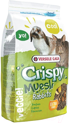 Корм для грызунов Versele-Laga Crispy Muesli Rabbits / 461697 (400г)
