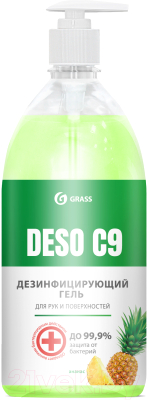Дезинфицирующее средство Grass Deso C9. Ананас / 125559 (1л)