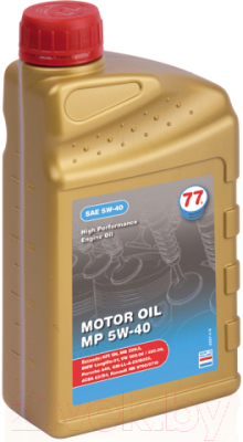 

Моторное масло 77 Lubricants, MP 5W40 / 707925