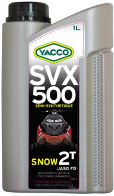 

Моторное масло Yacco, SVX 500 Snow 2T