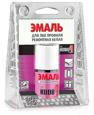 

Эмаль Kudo, Белый, Для ПВХ профиля