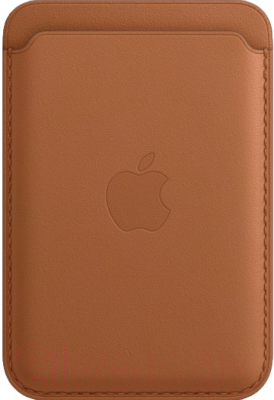 

Кардхолдер Apple, Коричневый, Leather Wallet with MagSafe для iPhone / MHLR3