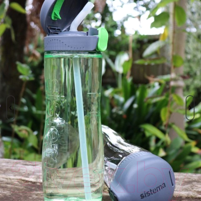 Бутылка для воды Sistema 630 (800мл, зеленый)